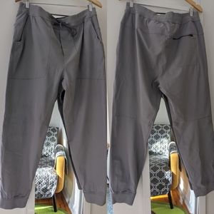 Lululemon gray drawstring ABC jogger